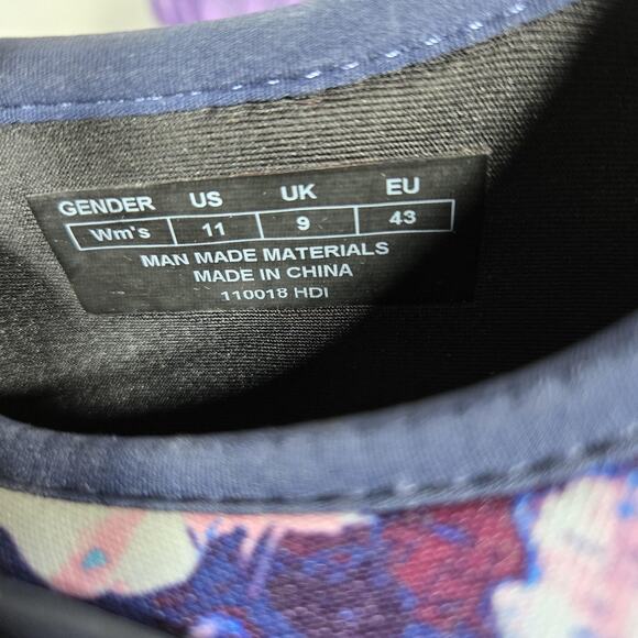 Muck Boot Company Garden Shoes Womens Size 11 Navy Floral Slip On Waterproof - Picture 8 of 10